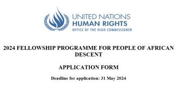 برنامج الزمالات للمنحدرين من أصل أفريقي